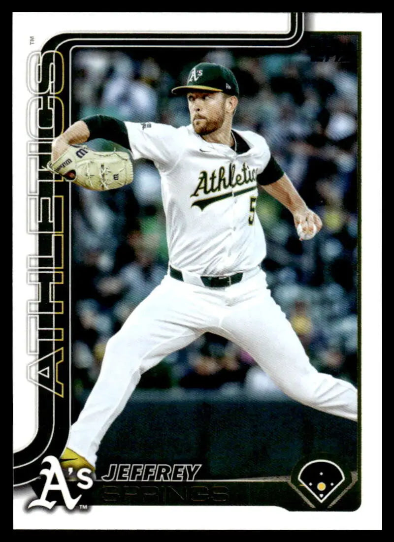 2025 Topps Update #US283 Jeffrey Springs NM-MT ID:80040