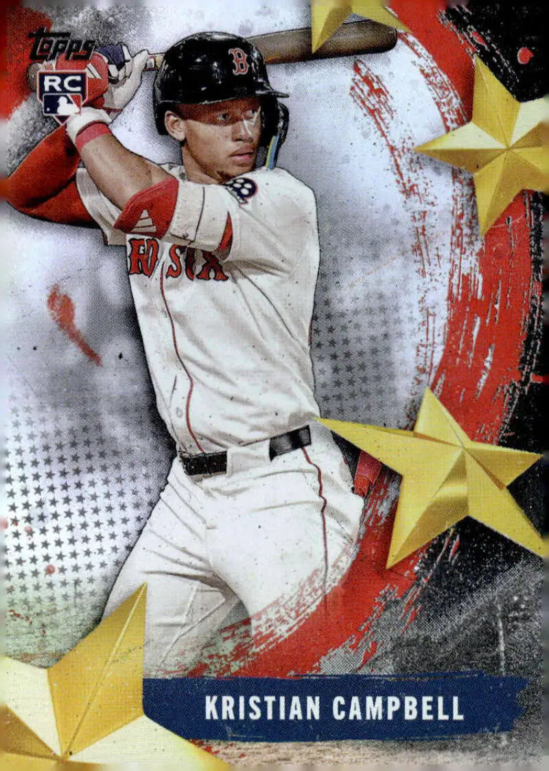 2025 Topps Update Stars of MLB #SMLB-62 Kristian Campbell NM-MT Red Sox ID:80382