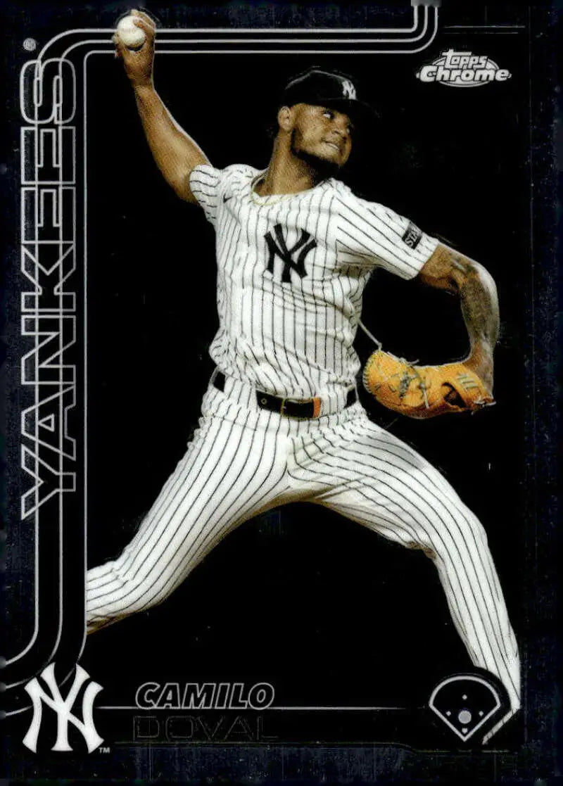 2025 Topps Chrome Update #USC152 Camilo Doval NM-MT Yankees ID:81686