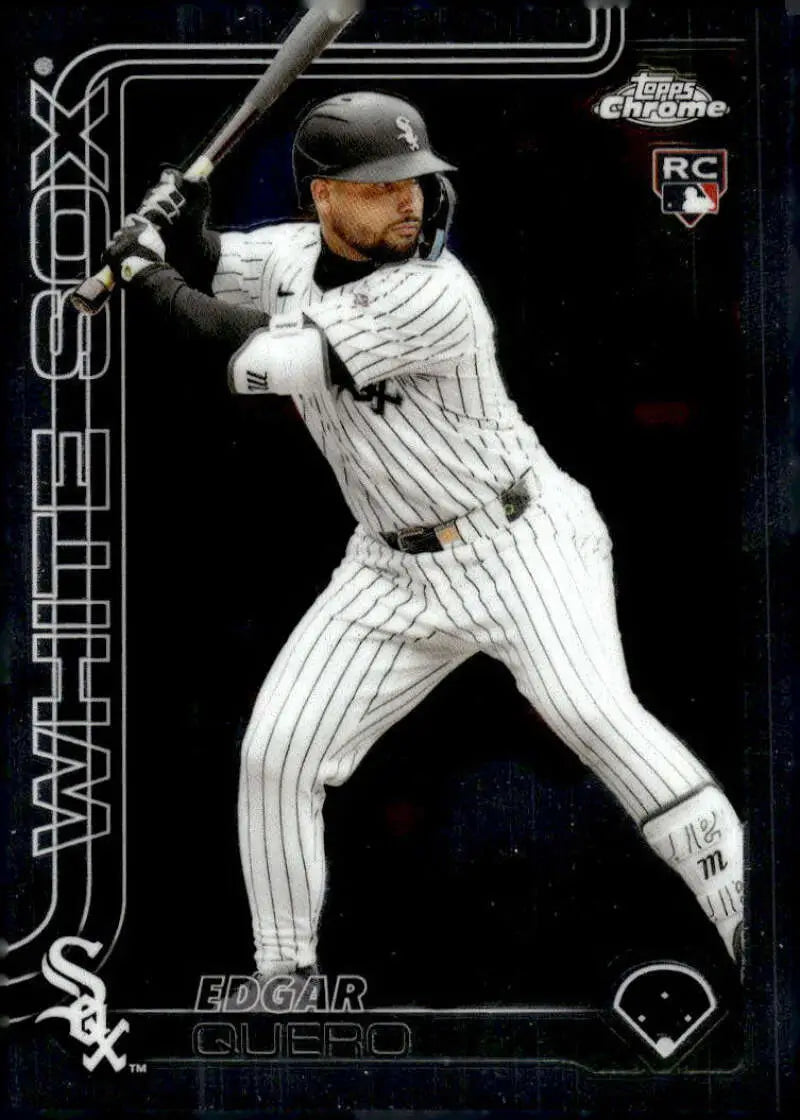 2025 Topps Chrome Update #USC165 Edgar Quero NM-MT RC Rookie White Sox ID:81688