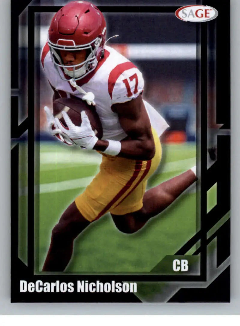 2026 Sage Retail Black #26 DeCarlos Nicholson NM-MT ID:80670