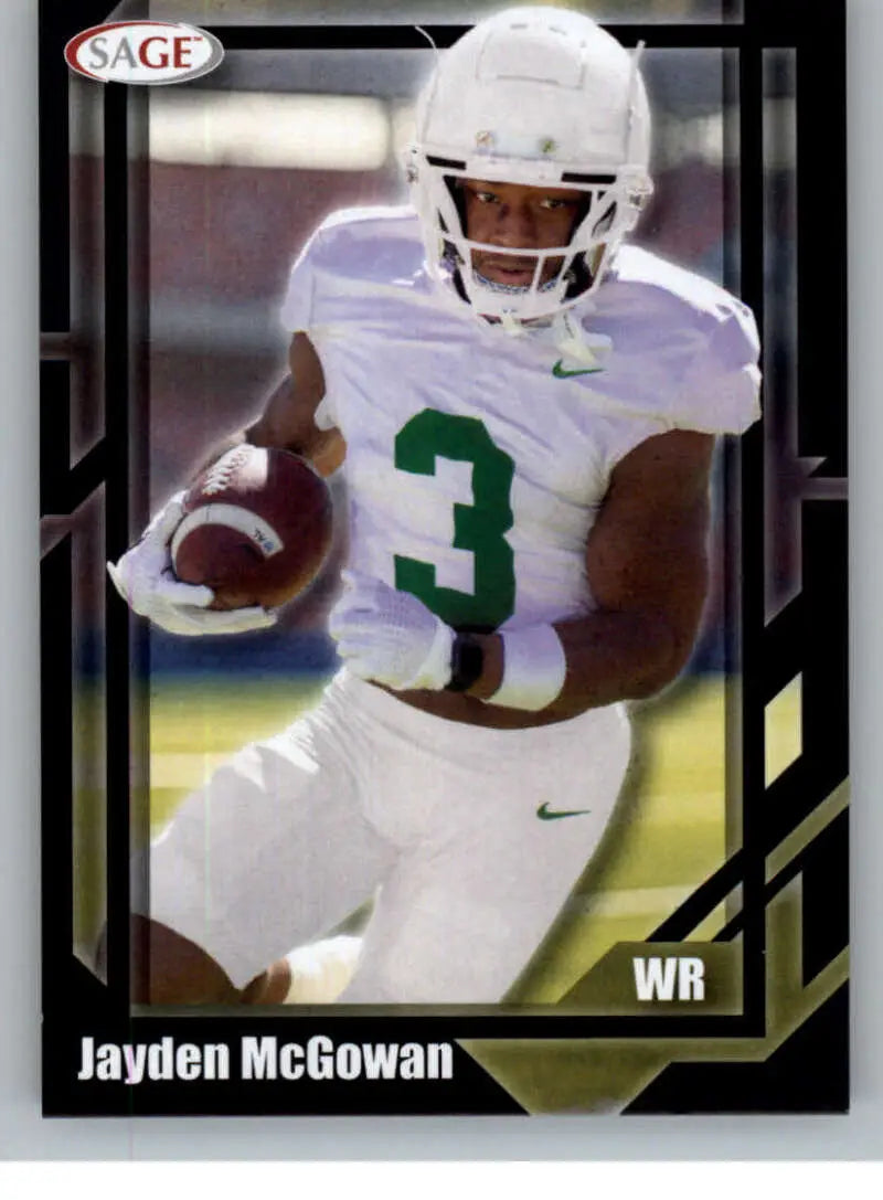 2026 Sage Retail Black #46 Jayden McGowan NM-MT ID:80680