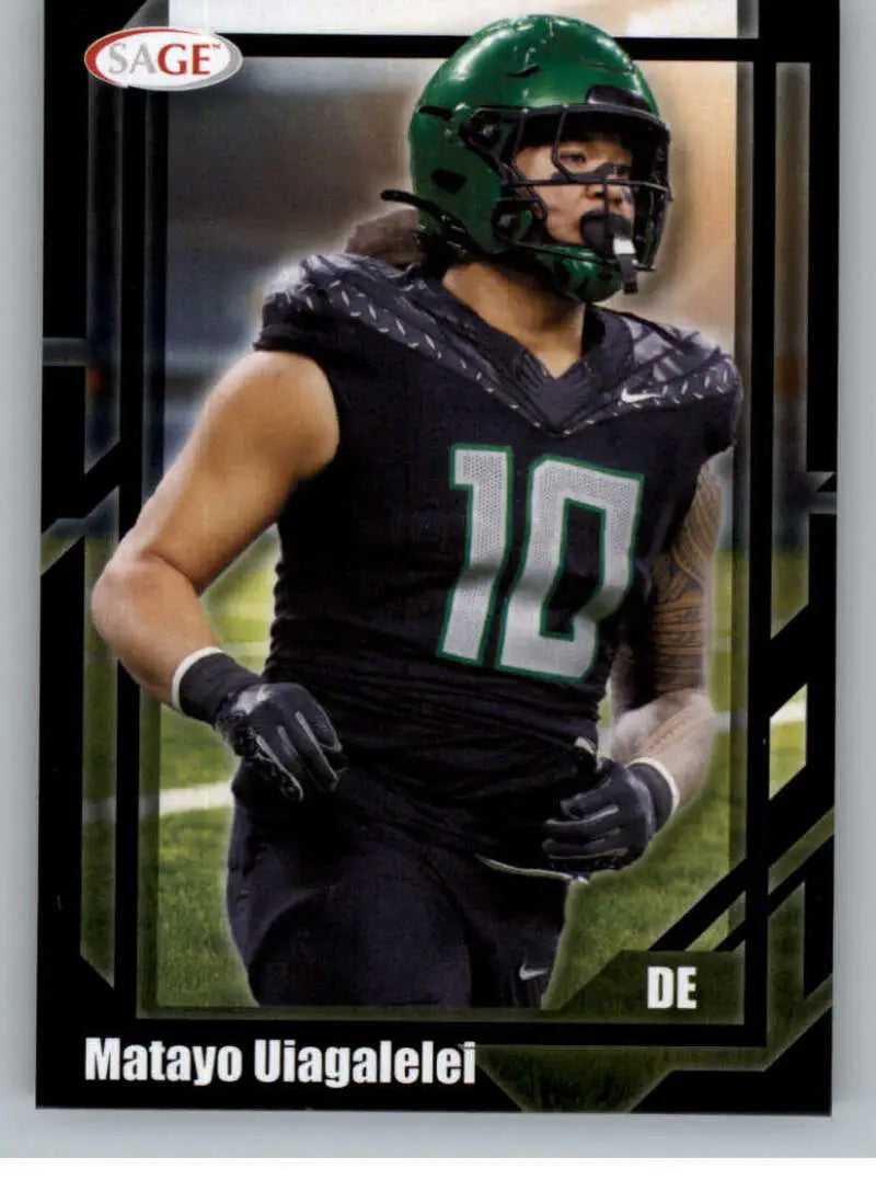 2026 Sage Retail Black #57 Matayo Uiagalelei NM-MT ID:80687