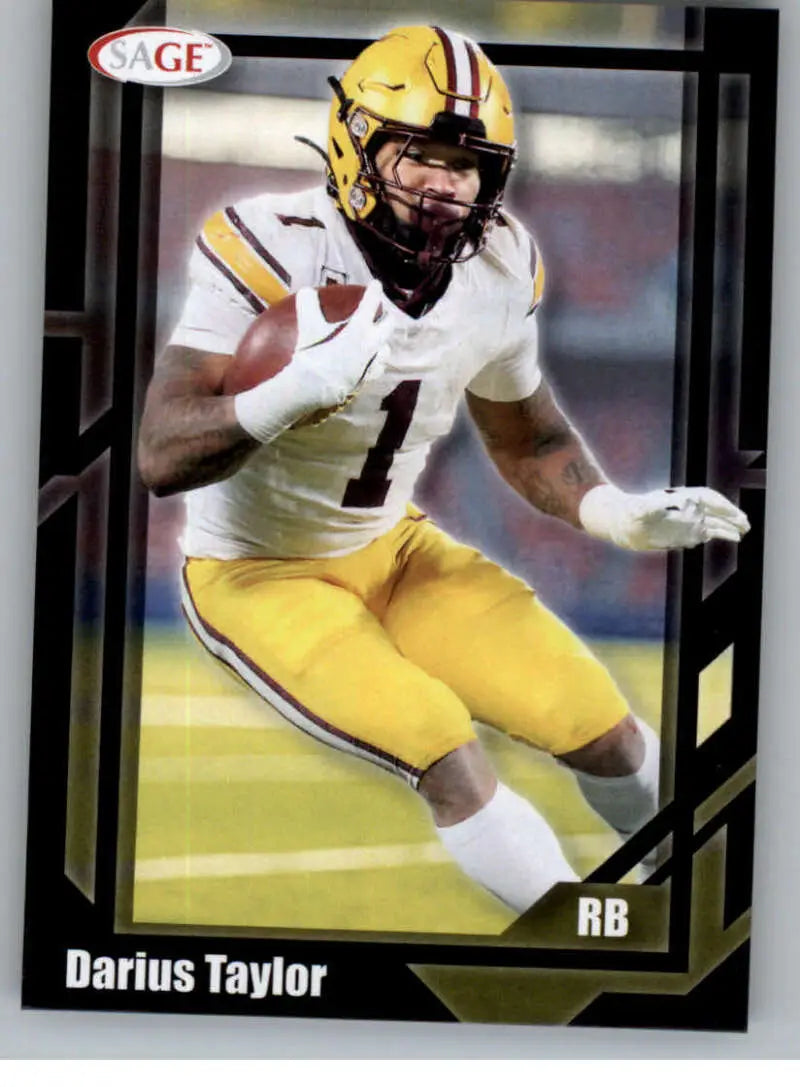 2026 Sage Retail Black #80 Darius Taylor NM-MT ID:80694