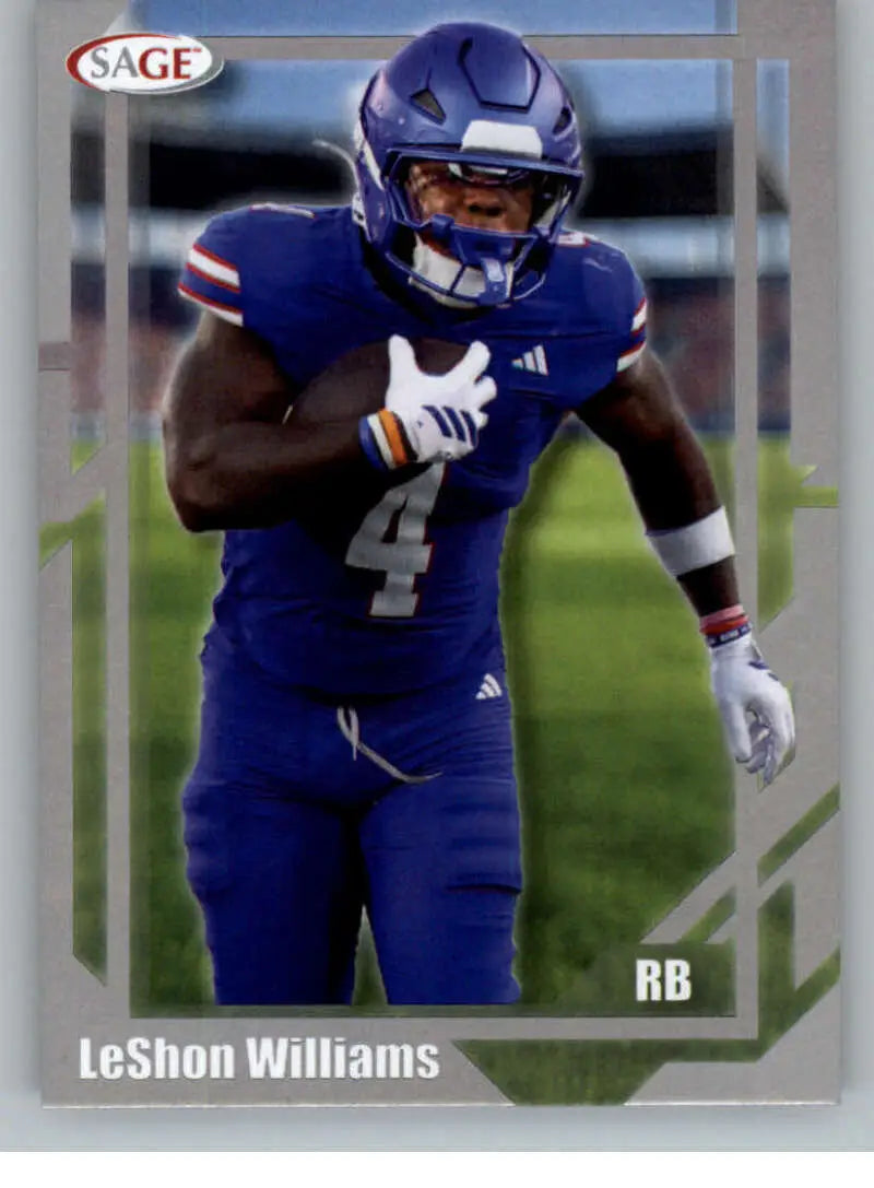 2026 Sage Retail Silver #14 Leshon Williams NM-MT ID:80619