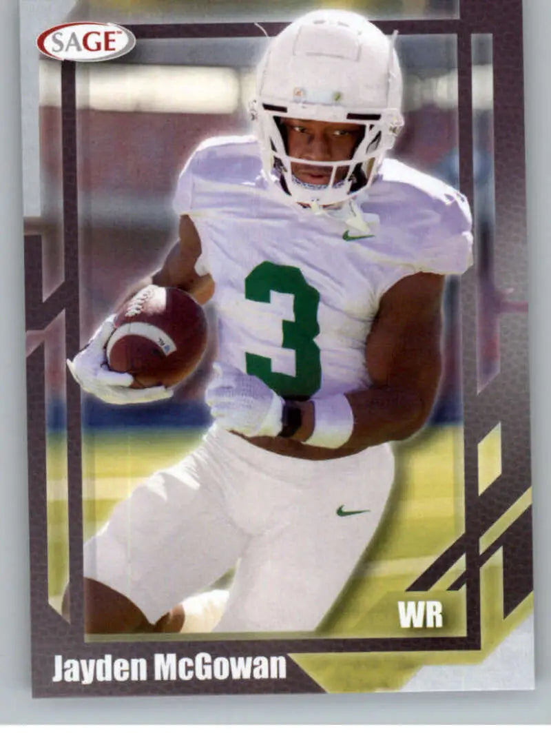 2026 Sage Retail Silver #46 Jayden McGowan NM-MT ID:80634