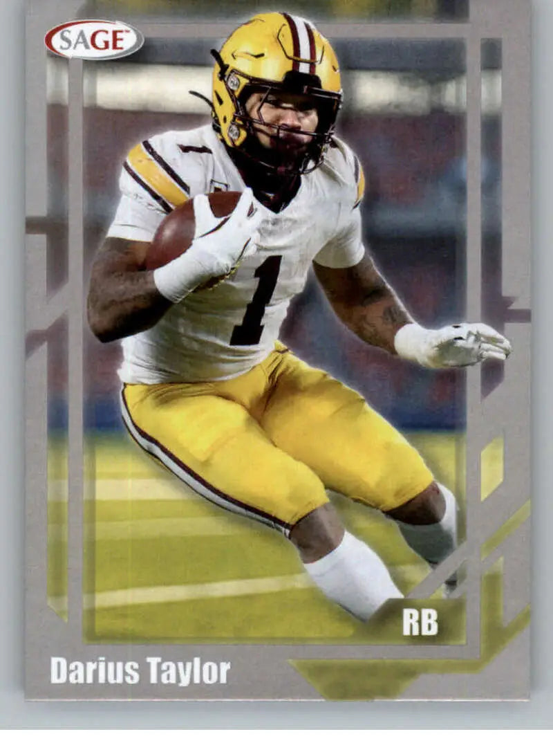 2026 Sage Retail Silver #80 Darius Taylor NM-MT ID:80648