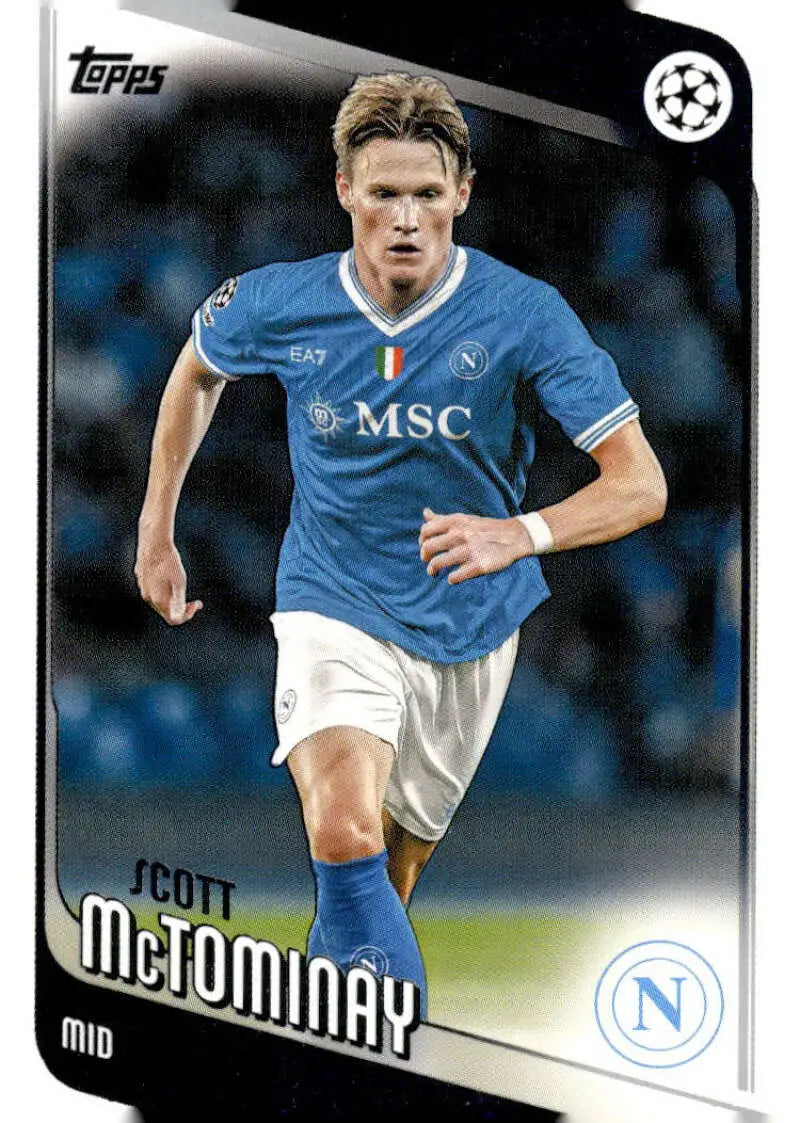 2025-26 Topps UEFA Club Competitions #41 Scott McTominay NM-MT ID:82265