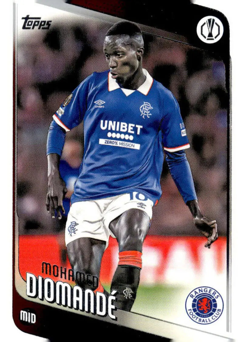 2025-26 Topps UEFA Club Competitions #45 Mohamed Diomande NM-MT ID:82266