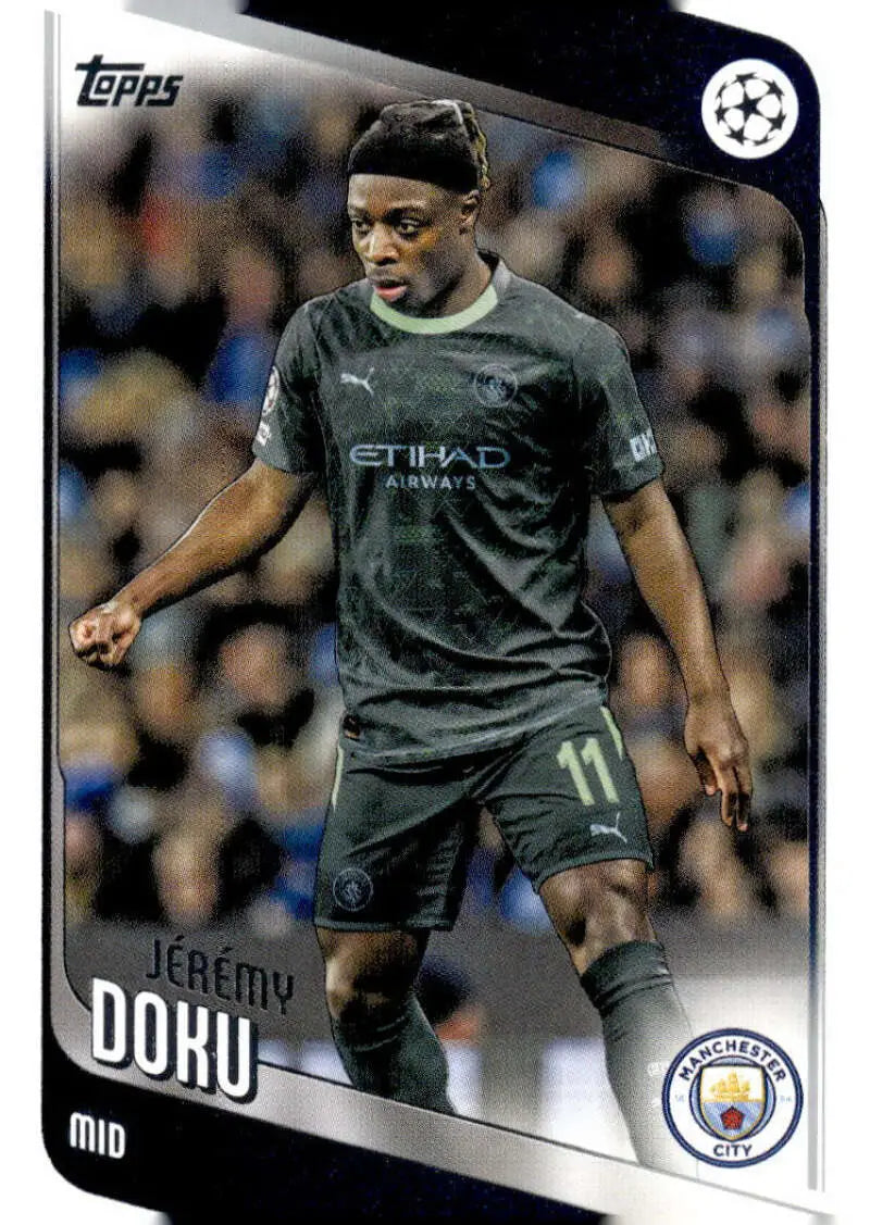 2025-26 Topps UEFA Club Competitions #47 Jeremy Doku NM-MT ID:82267