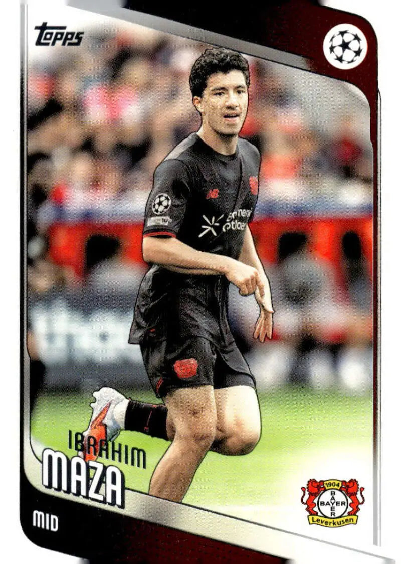 2025-26 Topps UEFA Club Competitions #72 Ibrahim Maza NM-MT ID:82273