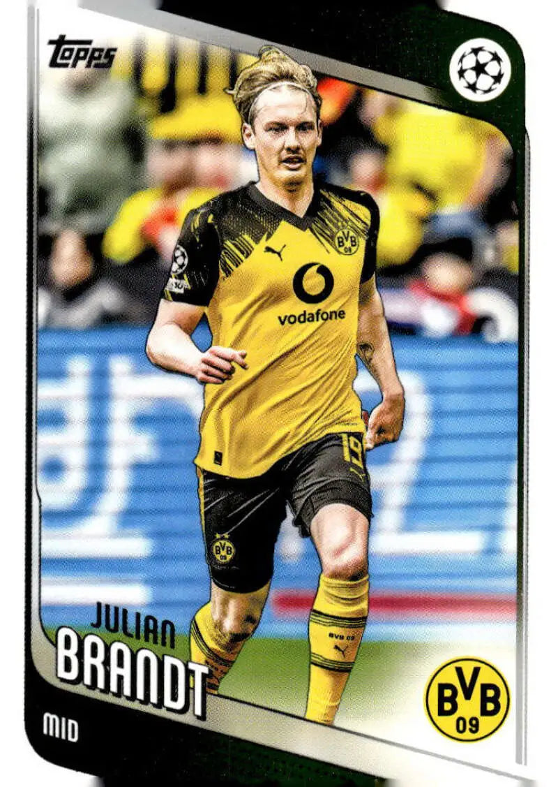 2025-26 Topps UEFA Club Competitions #81 Julian Brandt NM-MT ID:82277