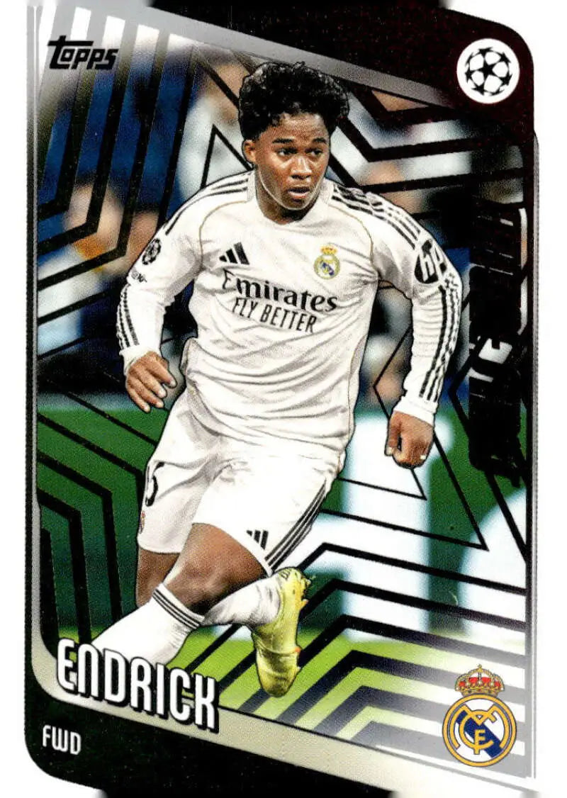 2025-26 Topps UEFA Club Competitions #86 Endrick NM-MT ID:82281