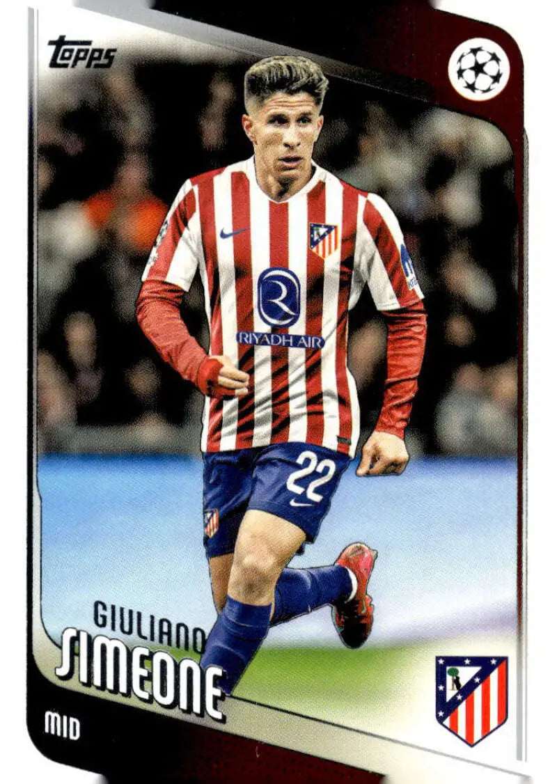 2025-26 Topps UEFA Club Competitions #100 Giuliano Simeone NM-MT ID:82287