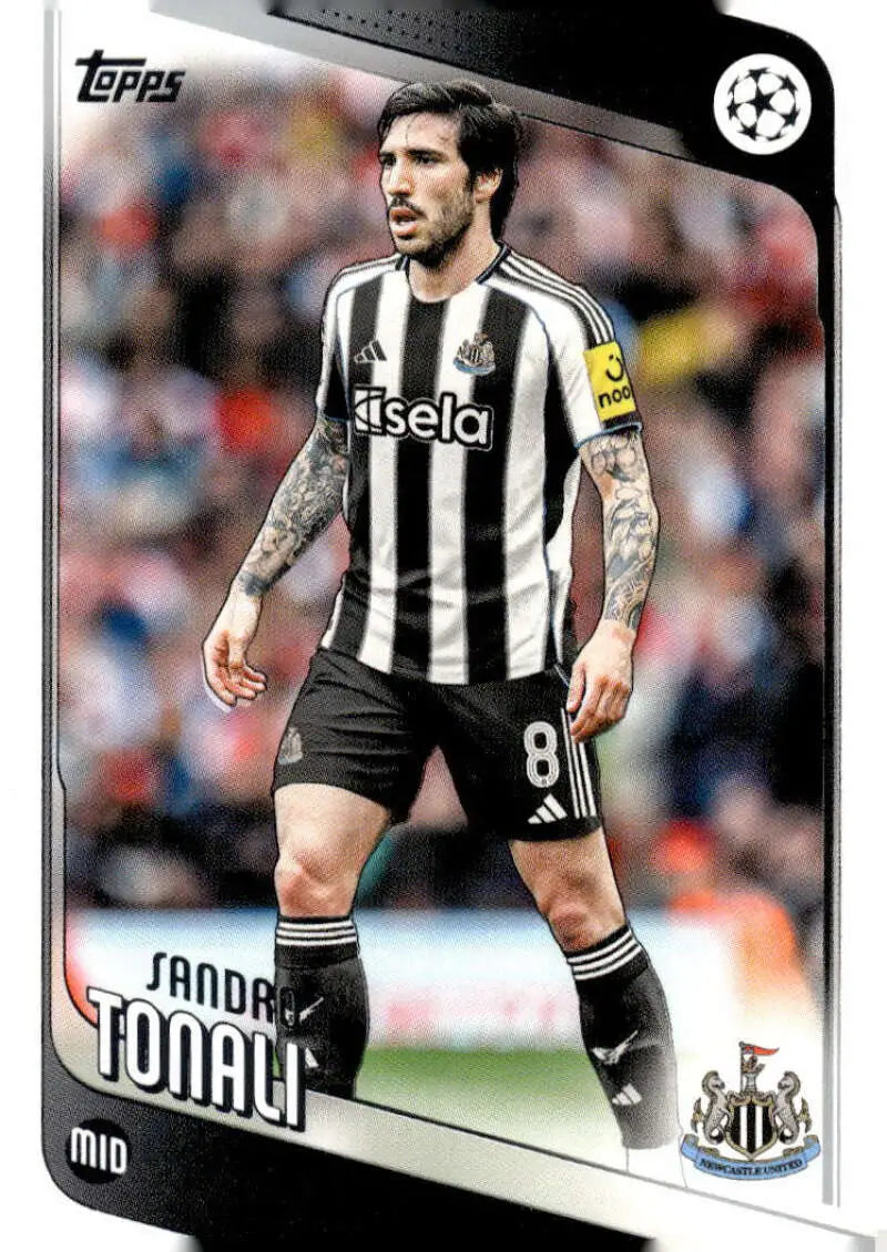 2025-26 Topps UEFA Club Competitions #109 Sandro Tonali NM-MT ID:82288
