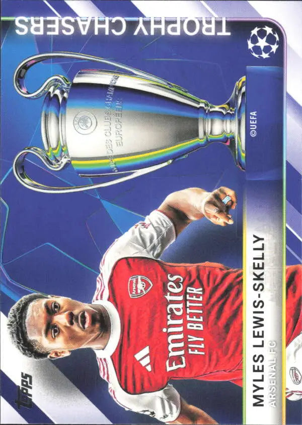 2025-26 Topps UEFA Club Competitions Trophy Chasers #TC-26 Myles Lewis- ID:82254