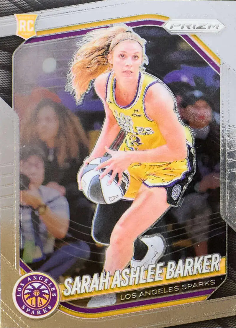2025 Panini Prizm WNBA #31 Sarah Ashlee Barker NM Near Mint RC Rookie ID:83711
