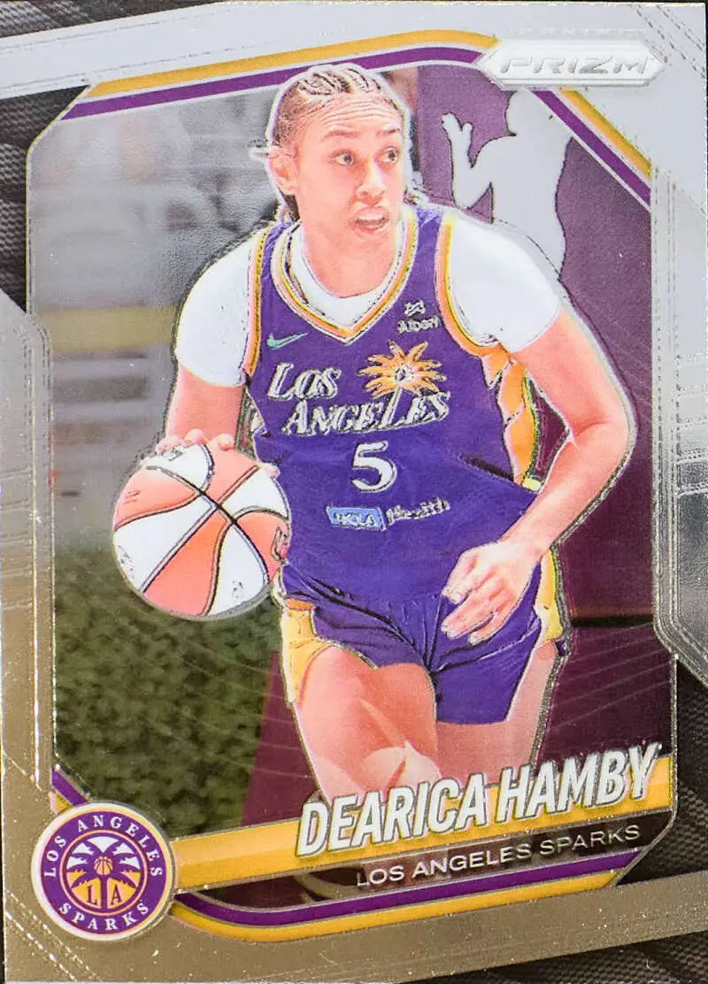 2025 Panini Prizm WNBA #39 Dearica Hamby NM Near Mint ID:83714