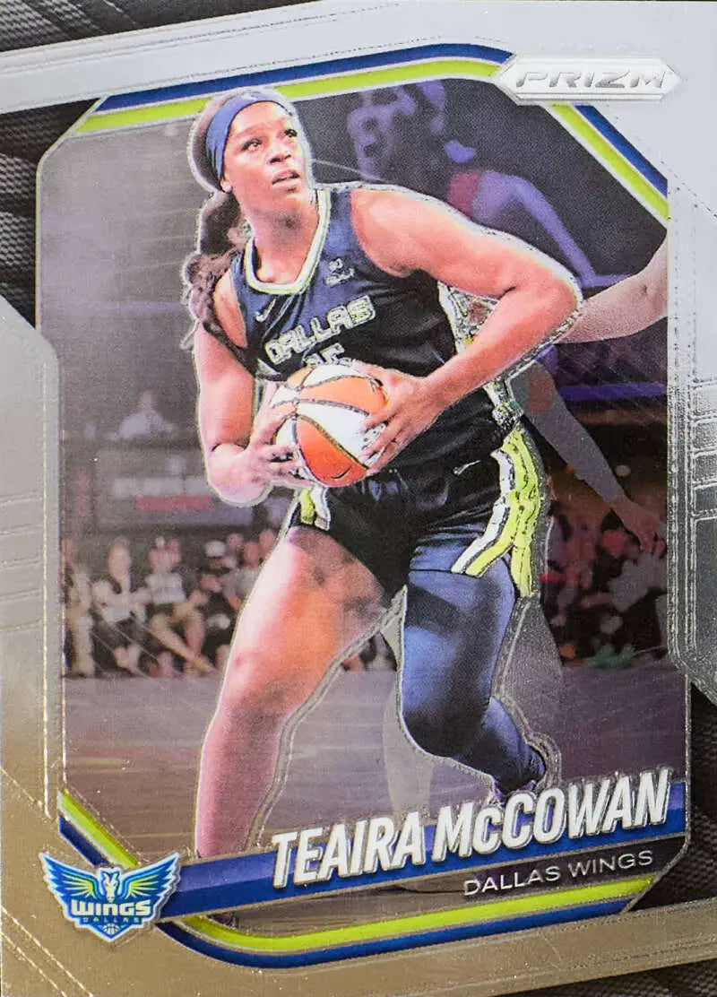 2025 Panini Prizm WNBA #48 Teaira McCowan NM Near Mint ID:83717