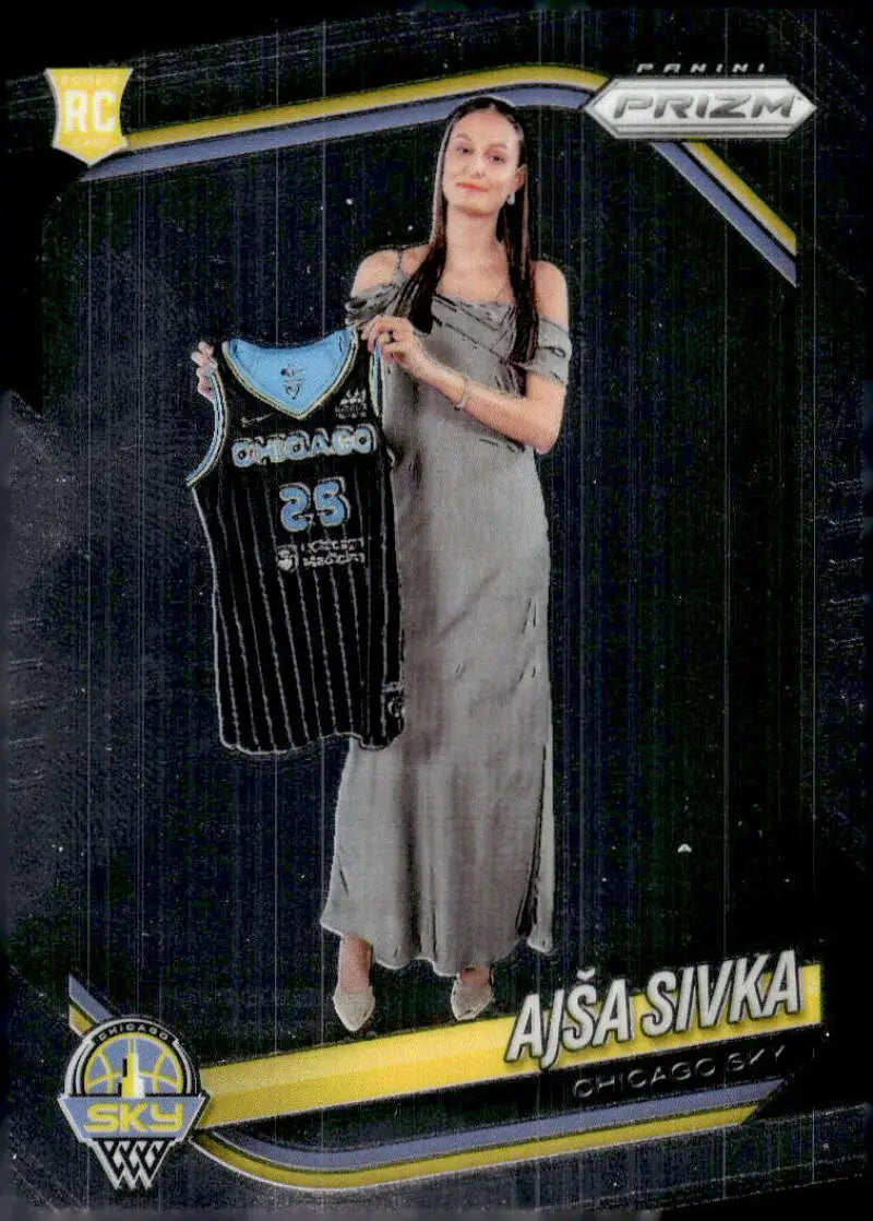 2025 Panini Prizm WNBA #85 Ajsa Sivka NM Near Mint RC Rookie ID:83736