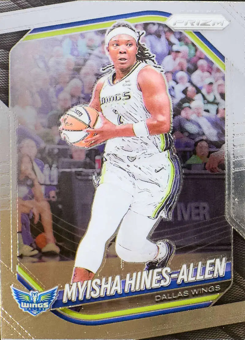 2025 Panini Prizm WNBA #96 Myisha Hines-Allen NM Near Mint ID:83741