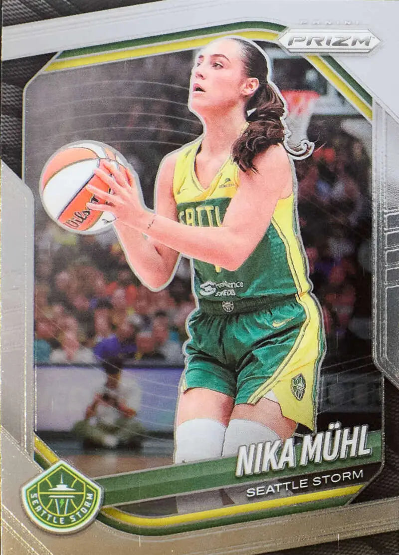 2025 Panini Prizm WNBA #127 Nika Muhl NM Near Mint ID:83757