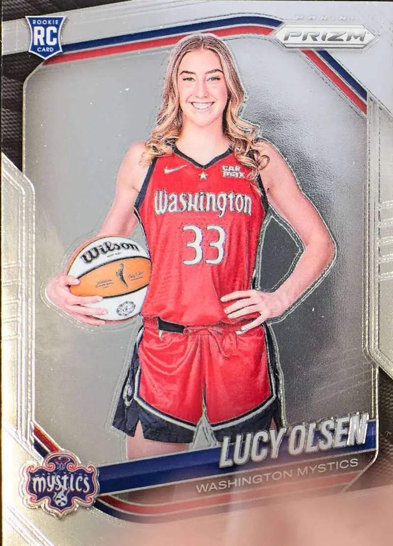 2025 Panini Prizm WNBA #145 Lucy Olsen NM Near Mint ID:83763