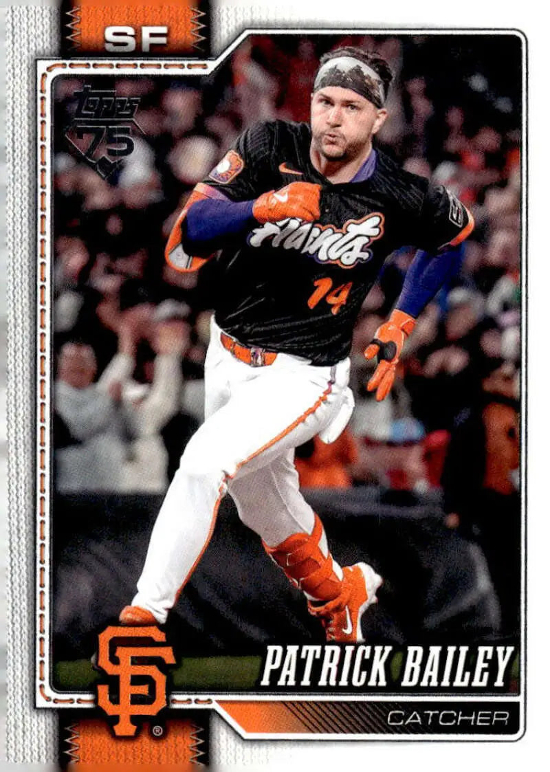 2026 Topps #7 Patrick Bailey NM-MT Giants ID:82207