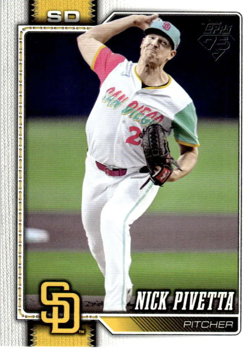 2026 Topps #9 Nick Pivetta NM-MT Padres ID:82056