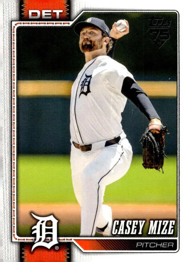 2026 Topps #16 Casey Mize NM-MT Tigers ID:81742