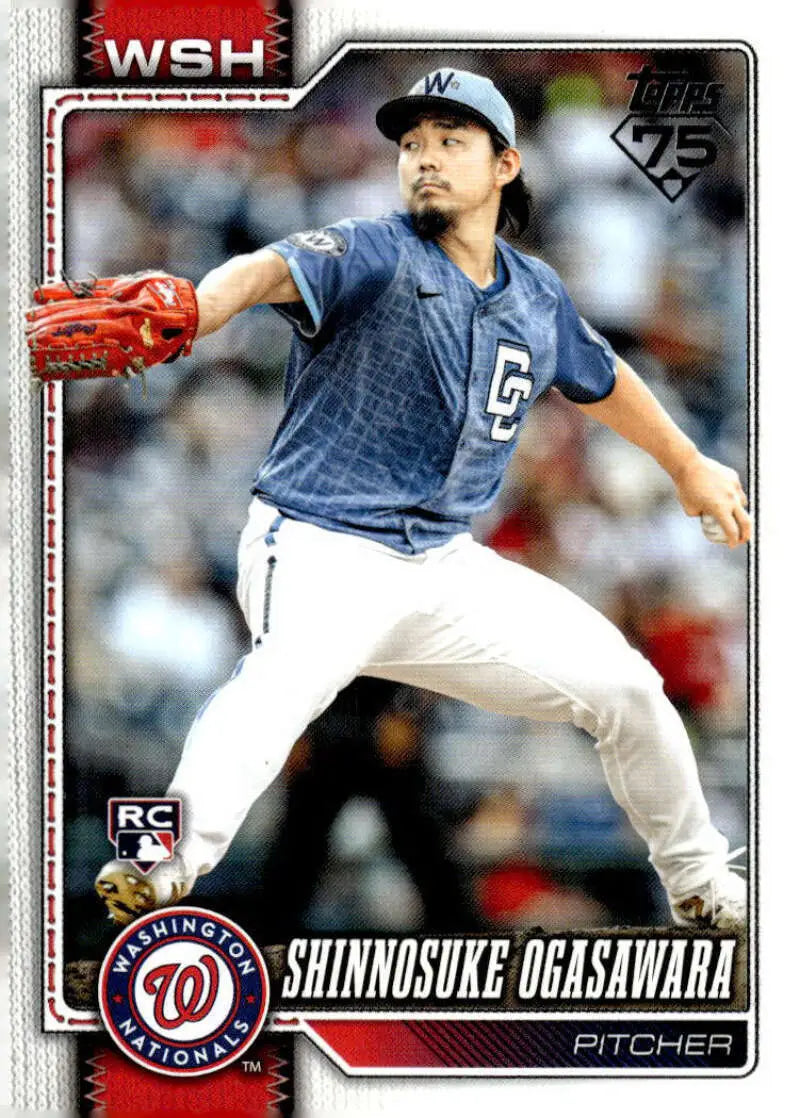 2026 Topps #32 Shinnosuke Ogasawara NM-MT RC Rookie Nationals ID:82210