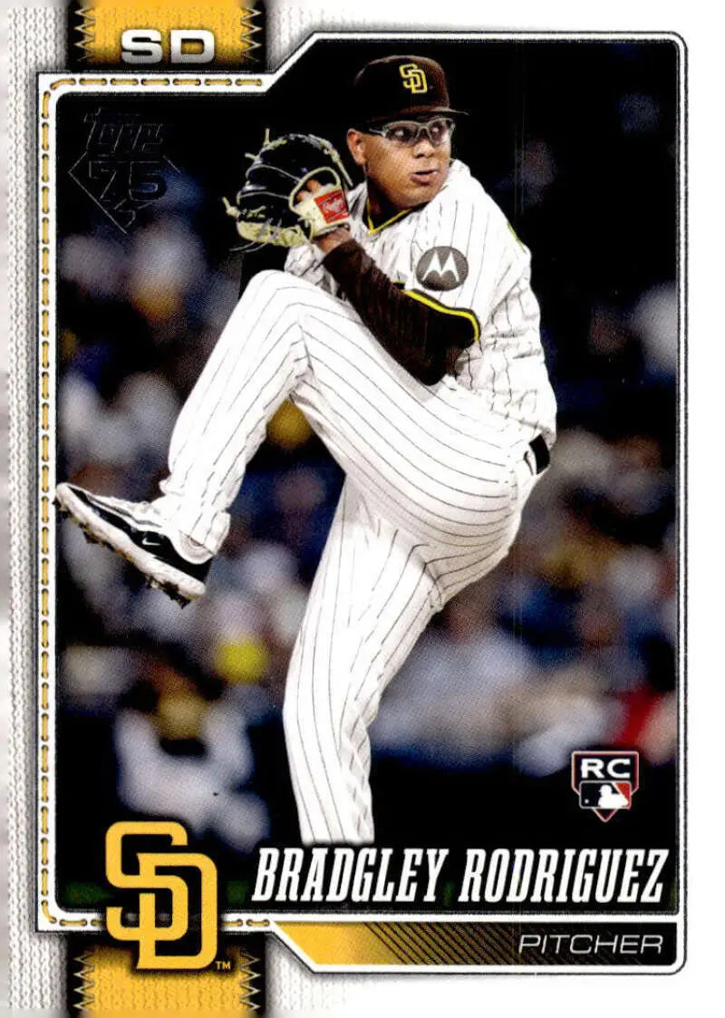 2026 Topps #42 Bradgley Rodriguez NM-MT RC Rookie Padres ID:81757