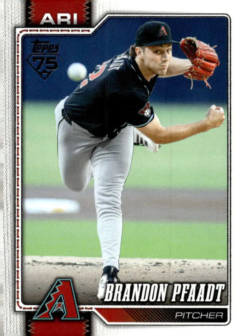 2026 Topps #45 Brandon Pfaadt NM-MT Diamondbacks ID:81759