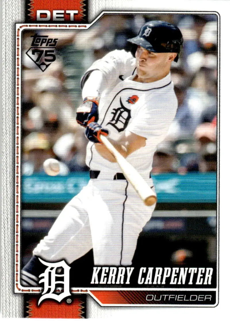 2026 Topps #61 Kerry Carpenter NM-MT Tigers ID:81766