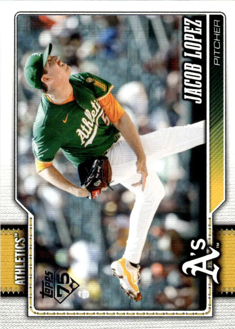 2026 Topps #76 Jacob Lopez NM-MT ID:81775