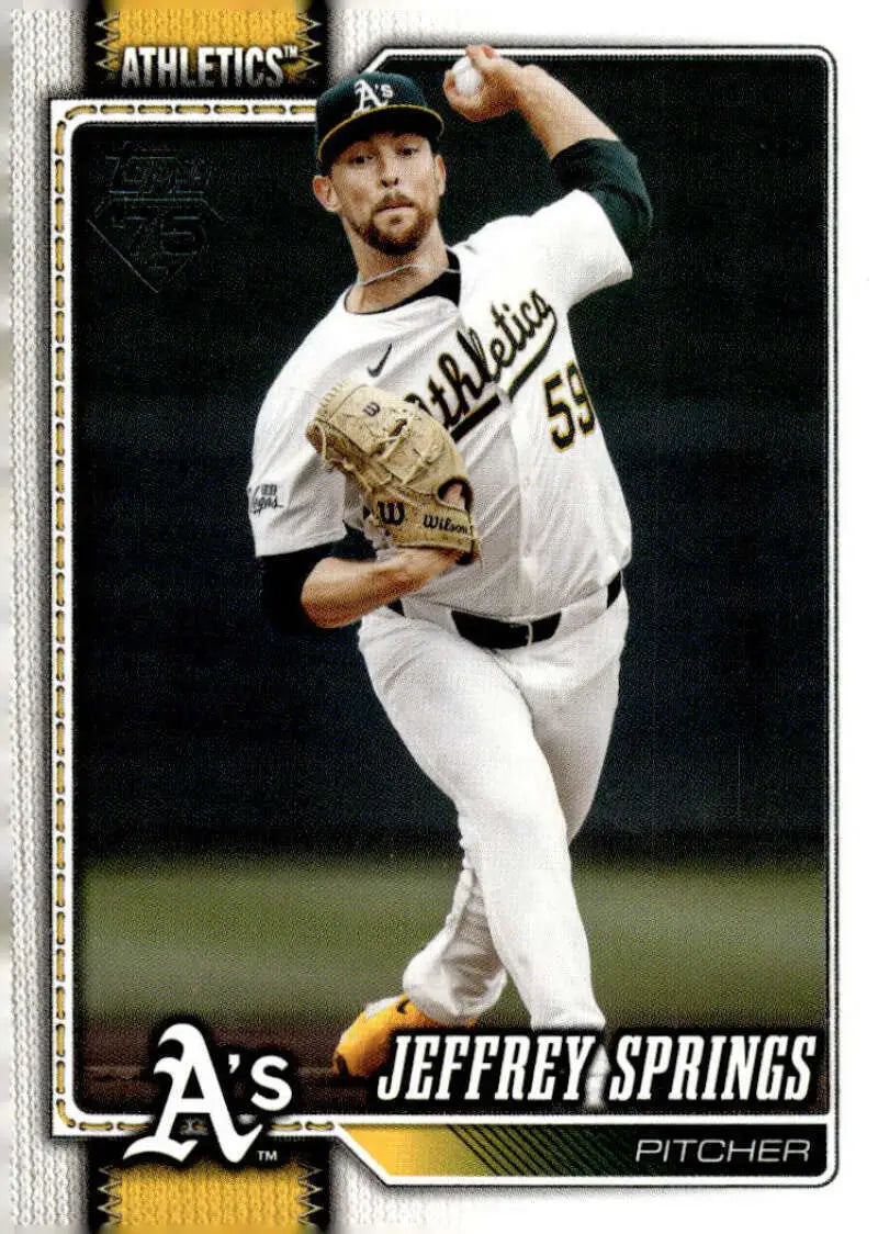 2026 Topps #87 Jeffrey Springs NM-MT ID:82215