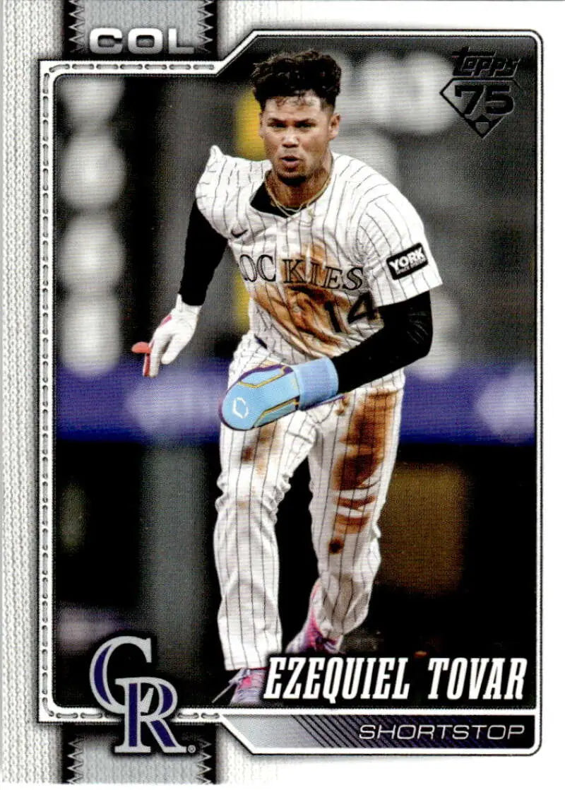2026 Topps #136 Ezequiel Tovar NM-MT Rockies ID:82065