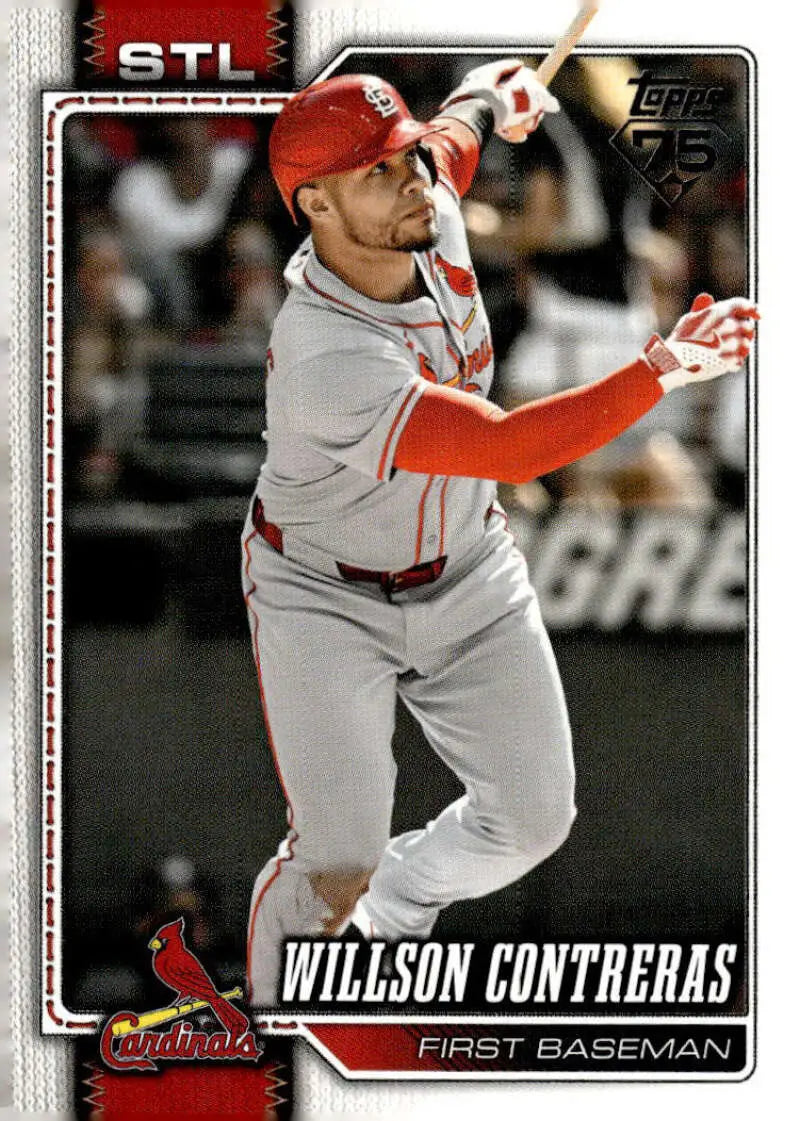 2026 Topps #180 Willson Contreras NM-MT Cardinals ID:81826