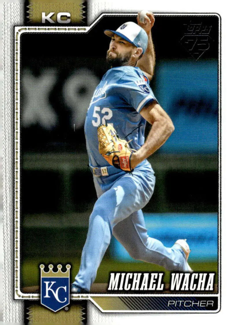 2026 Topps #190 Michael Wacha NM-MT Royals ID:81832