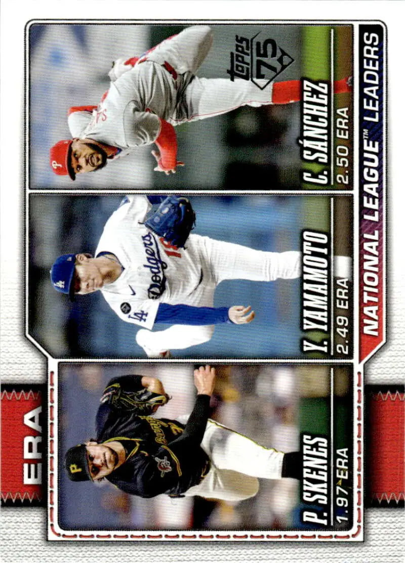 2026 Topps #203 Cristopher Sanchez/Paul Skenes/Yoshinobu Yamamoto NM-MT ID:82129