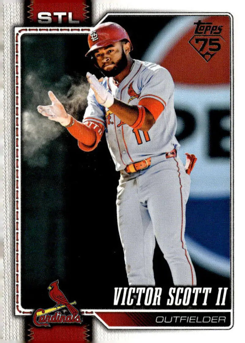 2026 Topps #221 Victor Scott II NM-MT Cardinals ID:82075