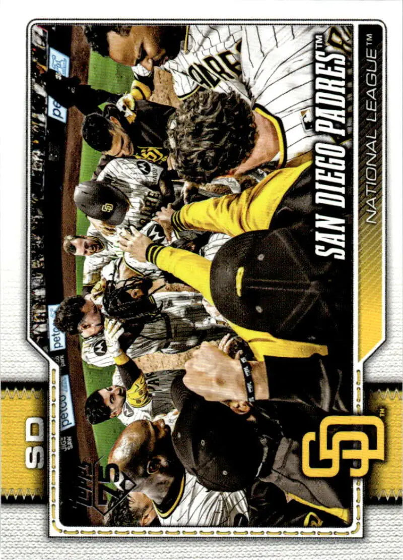 2026 Topps #292 San Diego Padres NM-MT Padres Team Card ID:81888