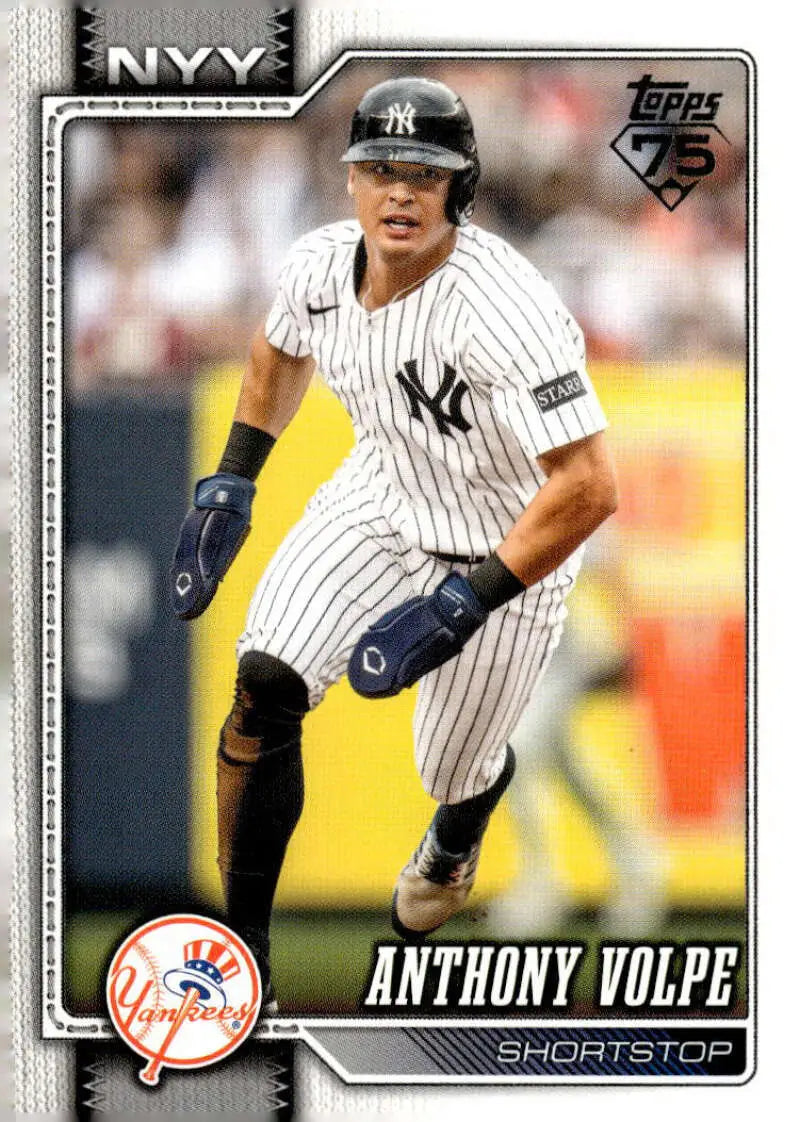 2026 Topps #308 Anthony Volpe NM-MT Yankees ID:81896