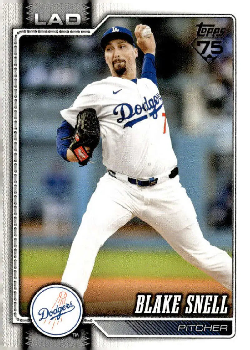 2026 Topps #340 Blake Snell NM-MT Dodgers ID:81913