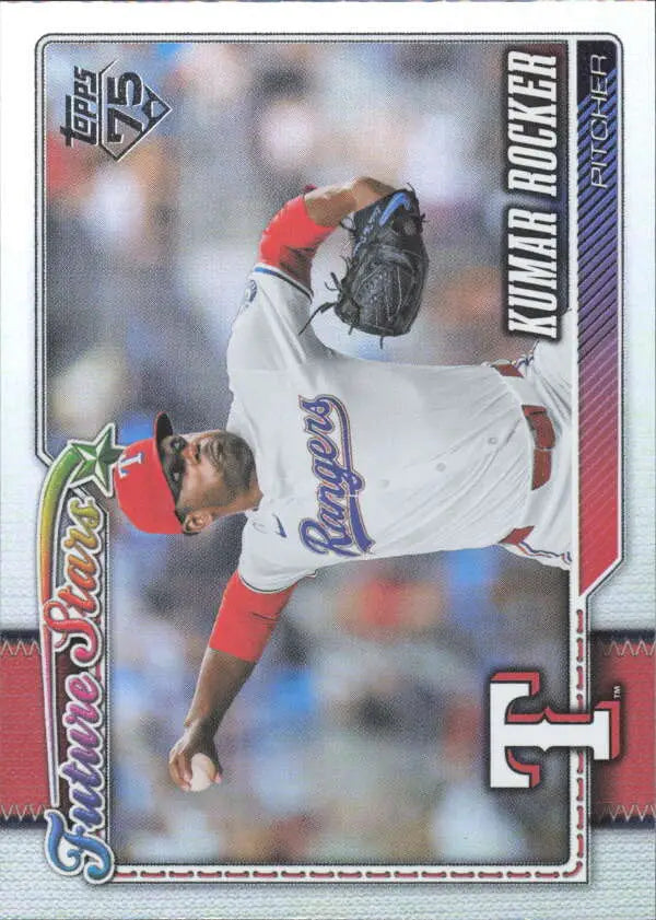 2026 Topps Rainbow Foil #336 Kumar Rocker NM-MT Rangers Future Stars ID:82186