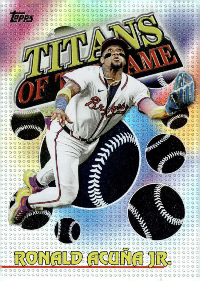 2026 Topps Titans of the Game #TOG-7 Ronald Acuna Jr. NM-MT Braves ID:82138