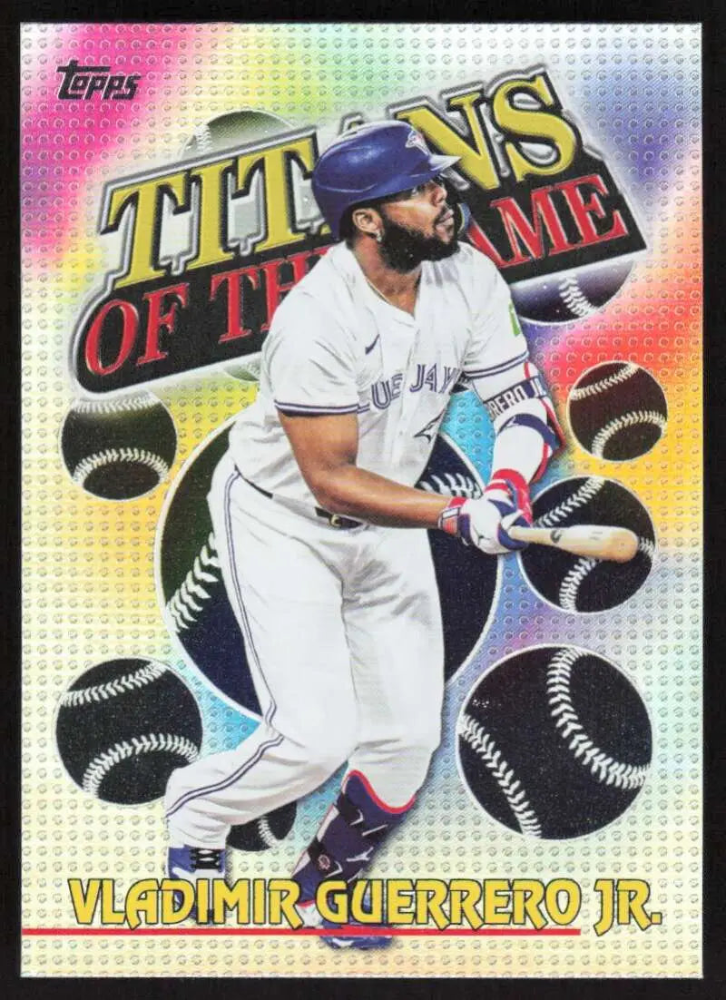 2026 Topps Titans of the Game #TOG-17 Vladimir Guerrero Jr. NM-MT Blue ID:82201