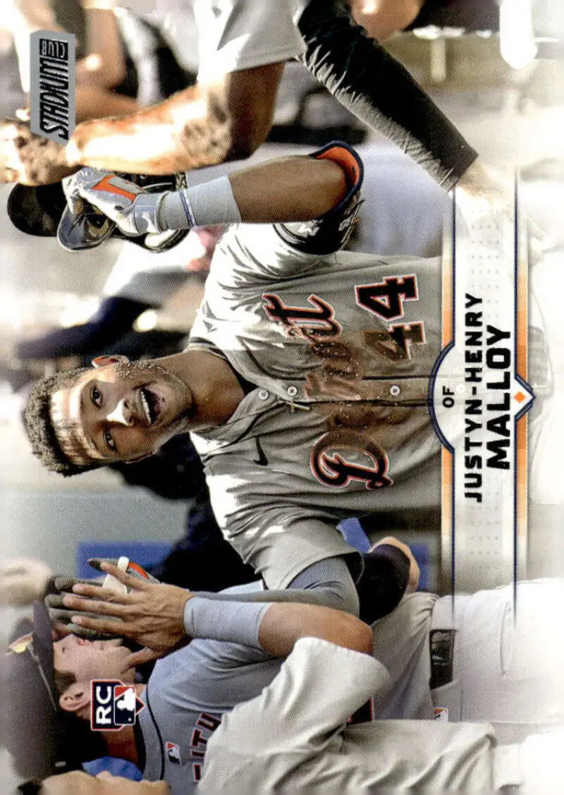 2025 Topps Stadium Club #64 Justyn-Henry Malloy NM Near Mint RC Rookie ID:82659