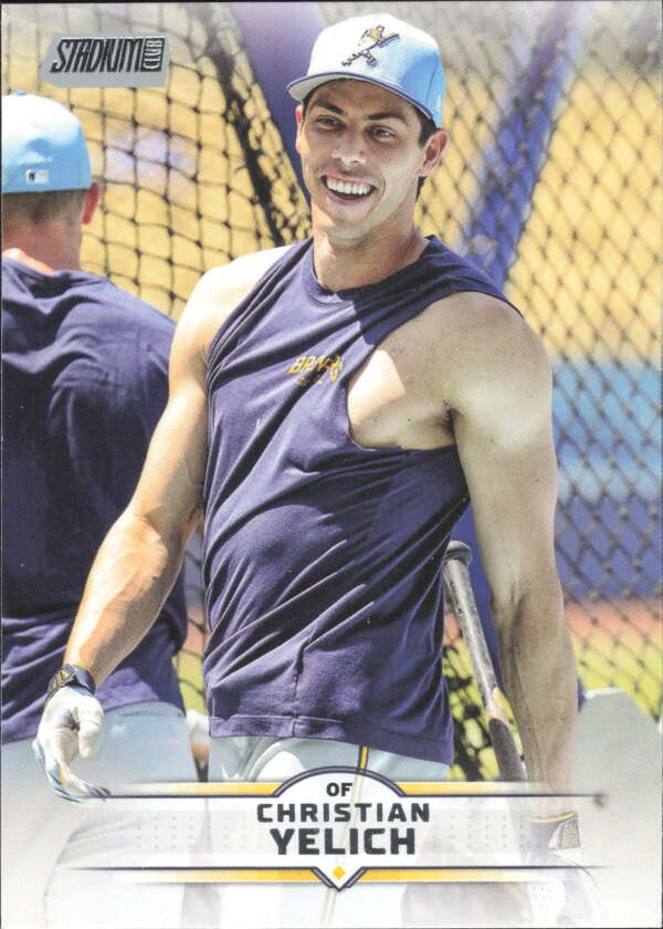 2025 Topps Stadium Club #171 Christian Yelich NM Near Mint Brewers ID:82678