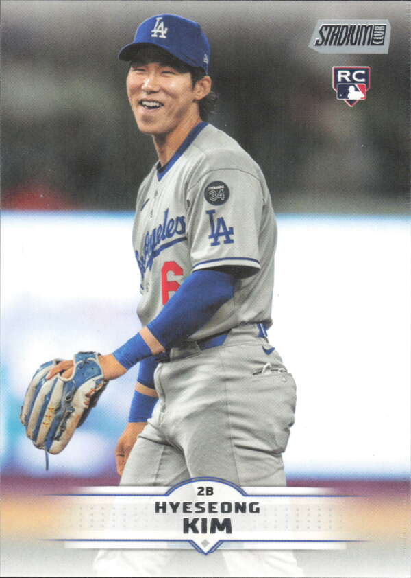 2025 Topps Stadium Club #200 Hyeseong Kim NM Near Mint RC Rookie Dodger ID:82683